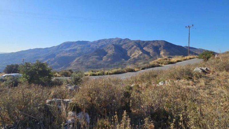 Krya Vrisi Kreta, Krya Vrisi Grundstück 250.000 m² - freier Blick auf die Berge Grundstück kaufen